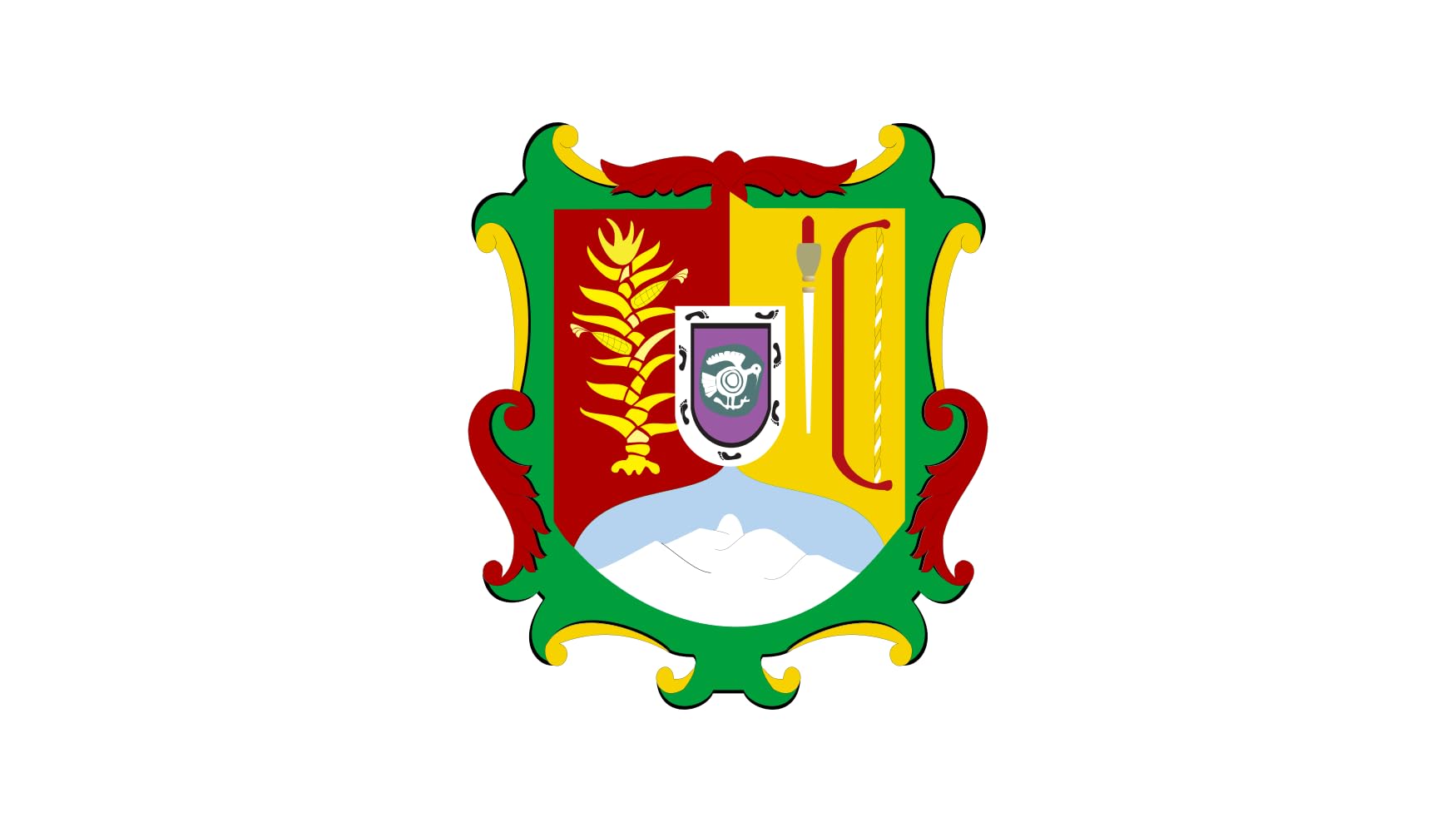 Drapeau paysage Nayarit 70x100cm idéal pour pavoisement officiel