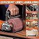 Schleifwalzen mit Schleifpapier für Satiniermaschine, Schleifwalze Bürste Körnung 60 Schleifhülsen für Holz, Metall, Steinoberflächen, Renoviert, Satinmuster - 120 x 100 mm