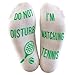'Do Not Disturb, I'm Watching Tennis' Funny Ankle Socks - Great Gift For Tennis Fans