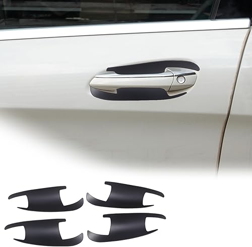 Insertos para manija de puerta para Mercedes-Benz C W204 GLK X204 ML GL GLS GLE Class W166 X166 2013 2014 2015 2016 2017 2018, cubierta protectora