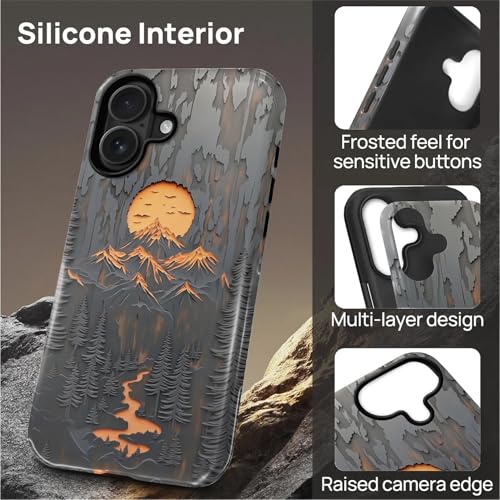 Coque iPhone 16 Plus Magsafe en silicone et PC antichoc