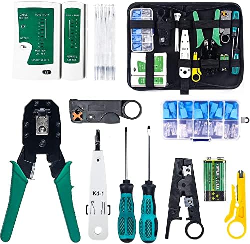 21-in-1 Network Tool Set, for Home, Factory & Computer Maintenance