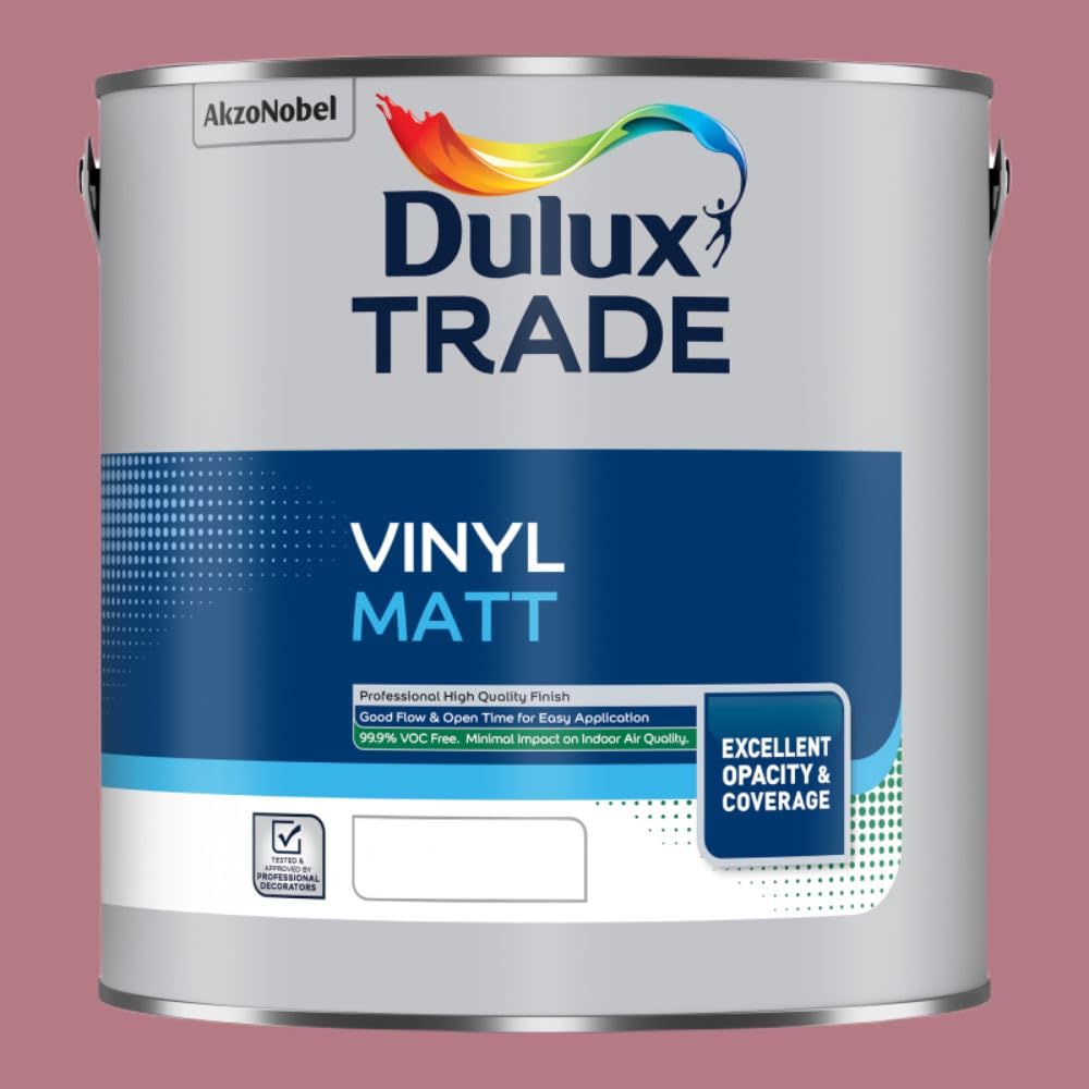 Paint Stop Raspberry Diva Dulux Trade Vinyl Matt 2.5L