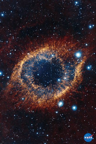 HELIX NEBULA POSTER hubble telescope image Space Astrology NASA RARE HOT NEW 24x36 by HSE