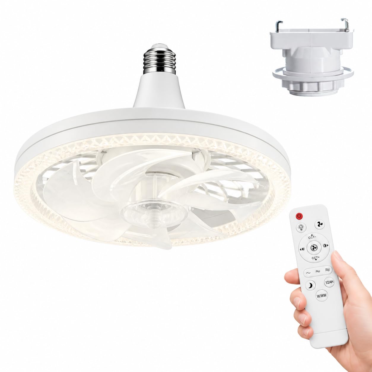 シーリングファンライト 扇風機 LED【アップグレード版 ファン付き照明】 E2…