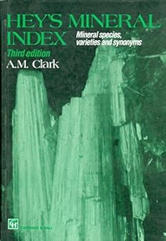 Hardcover Hey's Mineral Index: Mineral Species, Varieties and Synonyms, 3rd Edition Book
