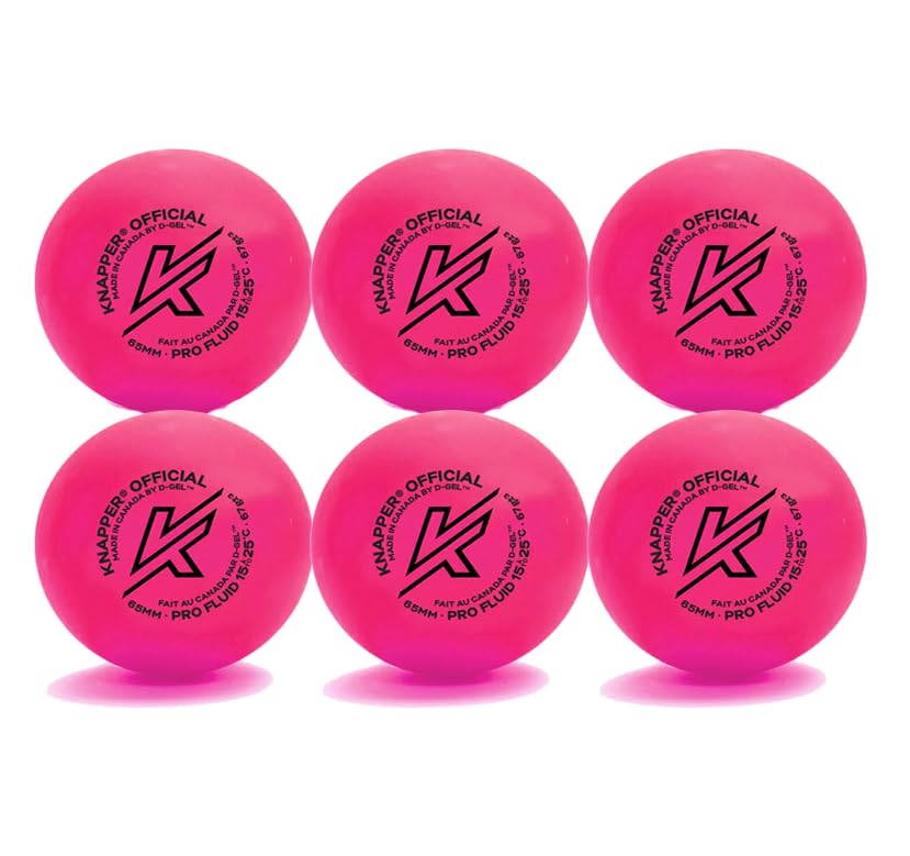 Knapper Ball Hockey Balls PRO Fluid Performance for Intense Gameplay Precision Control Effortless Glide and Ultra-Durable Impact-Resistant Build for Indoor or Outdoor Action-Packed Matches