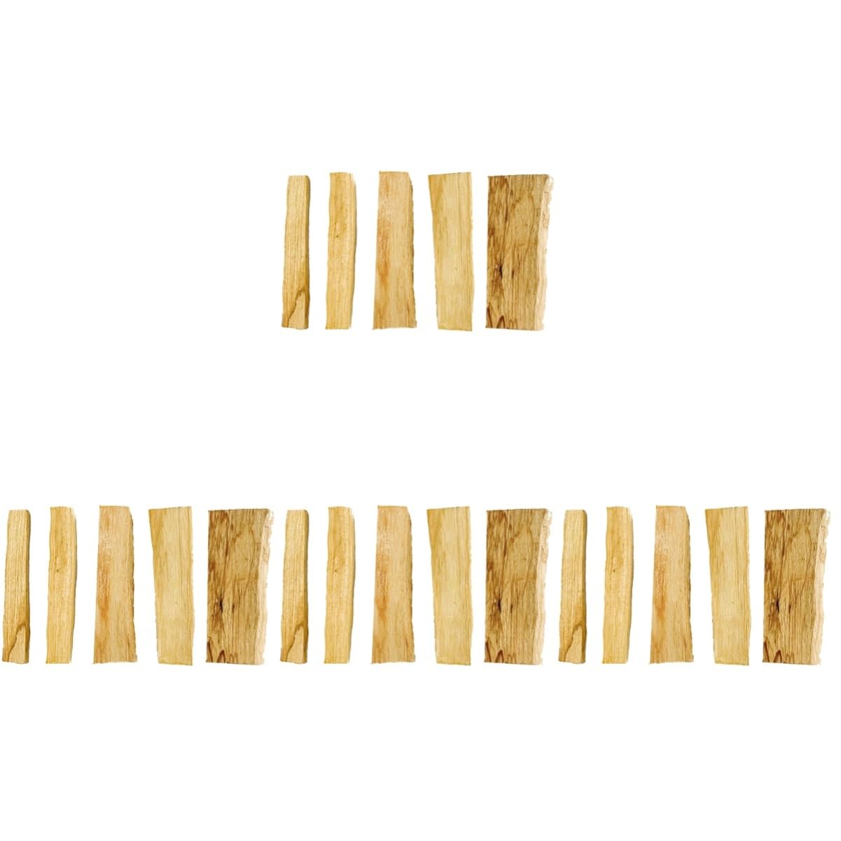 Alipis 20 Stück Holzstäbchen Räucherstäbchen Natürliche Räucherstäbchen Duftstäbchen Sandelholzbrenner Palo Santo Aus Holz