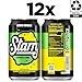 Starry Zero Sugar Lemon Lime Soda, 12 Fl Oz Cans (Pack of 12)