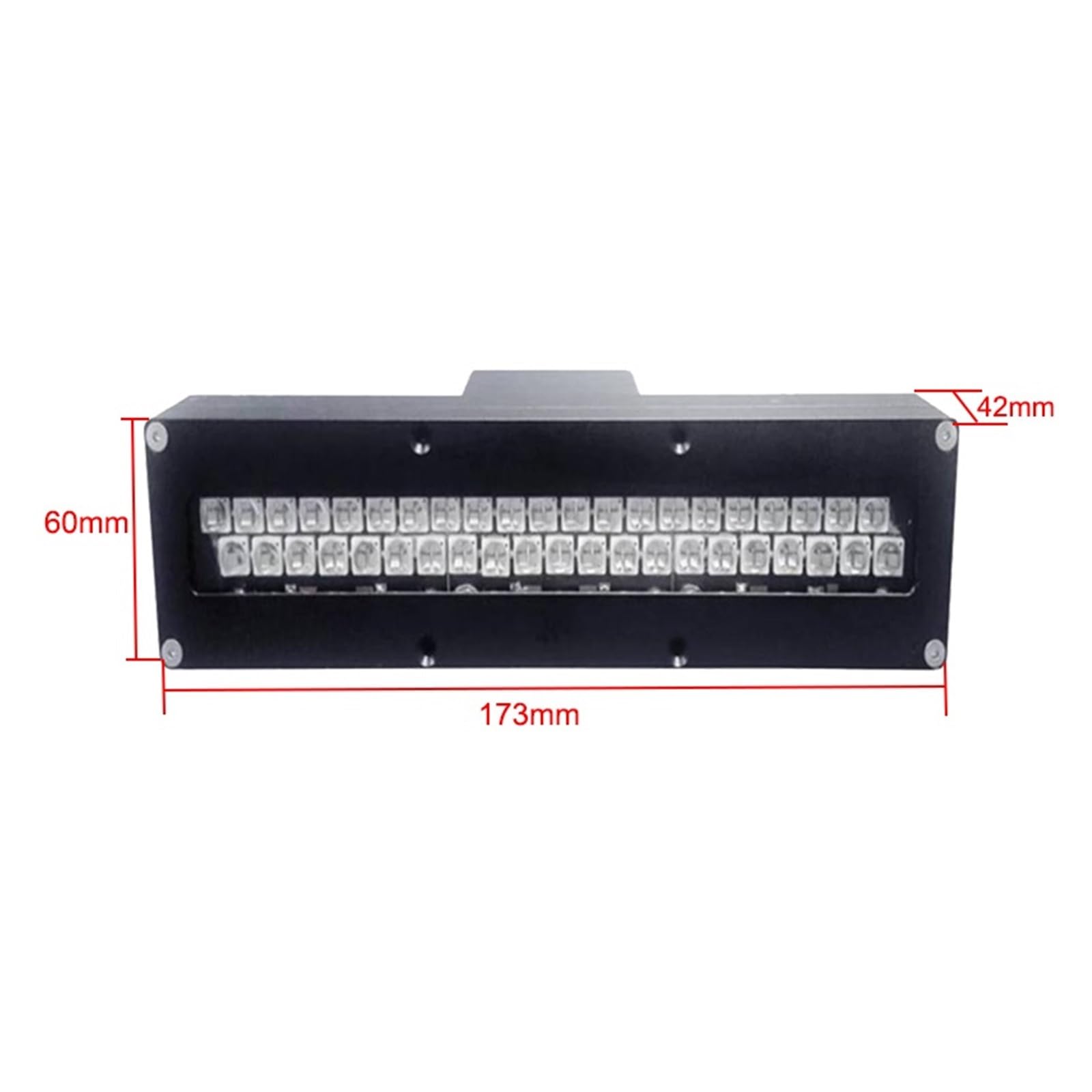 Lampada LED UV, 1 pz 360 W Sist-ema di polimerizzazione LED UV for la stampa 395nm, l'area luminosa può essere personalizzata Lampada for stampante/stampa a getto d'inchiostro