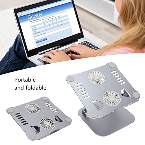 Base refrigerante plegable para laptop de aluminio miniatura 6