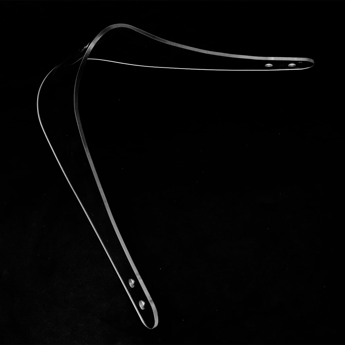 Riven Protège-nuque de gardien de but de hockey sur glace - Protection de la nuque transparente pour la tête de hockey