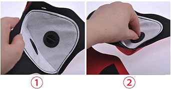 Activated Carbon Dust Mask Pollution Mask Anti Pollen Allergens Face Mask Exhaust Gas Mask Filtrate Pm2.5 Mask For Running Cycling Outdoor Activities Keep Warm,Black, face mask for dust