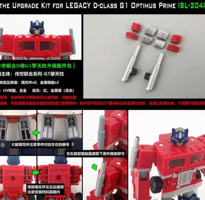Amazon.co.jp: TF-G1 OP Upgrade Kits アップグレードキット 塗装済