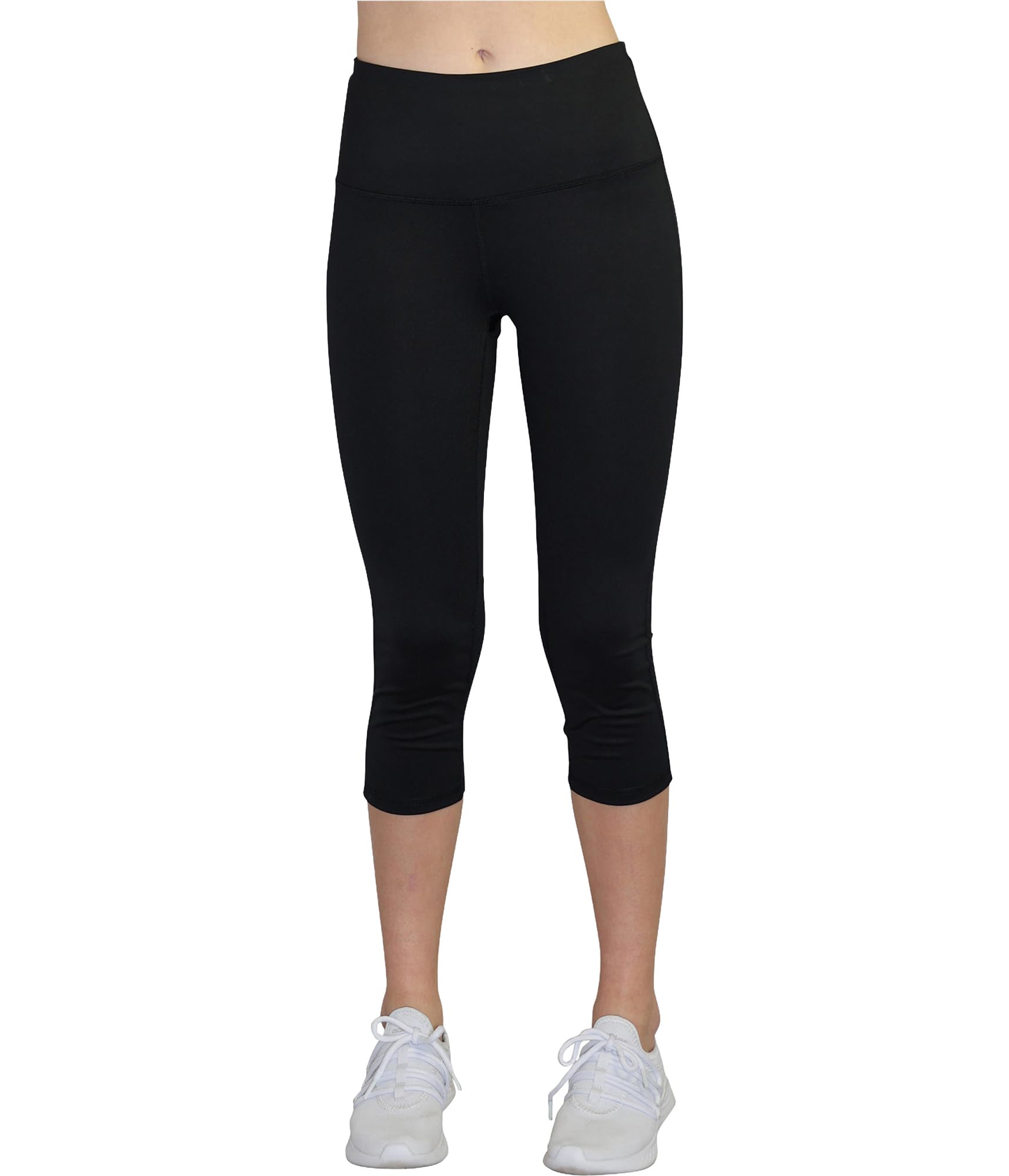 Pantalon de sport de compression femme coupe legging Capri - 4