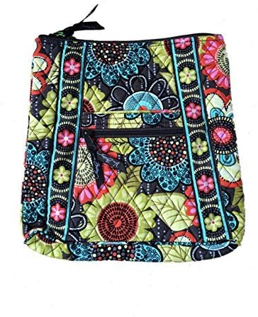 Vera Bradley Hipster in Flower Shower with Green Interior