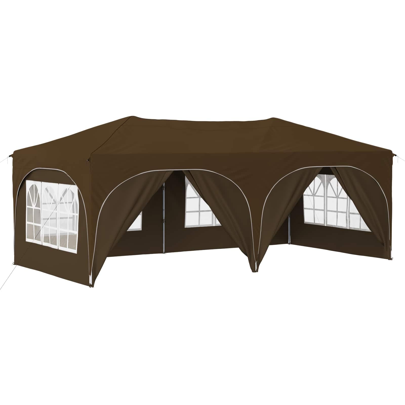 Składany namiot imprezowy 575 x 288 x 245 cm niebieski Oxford