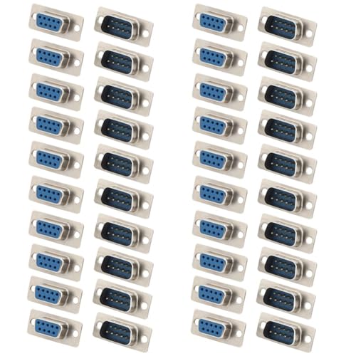 Adaptateur industriel RS232 DB9 pour communication série et contrôle d'accès PLC