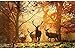 Mobicus Blxecky 5D DIY Diamond Painting ,By Number Kits Crafts & Sewing Cross Stitch，Wall stickers for living room decoration,deer(12X18inch/30X45CM)
