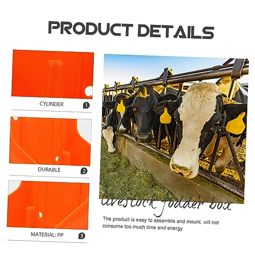 Beavorty Caixa De Tijolo Para Lamber Gado E Ovelha 2 Peças Suporte Para Sal De Gado Suporte Para Lam