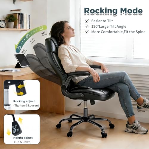 Luxury leather executive chair