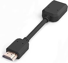 IFUFR HDMI Extension Cable 12cm 4K HDMI Extender HDMI Male to Female Cable Adapter Compatible with TV Stick, Roku stick, PS5, PS4, Xbox