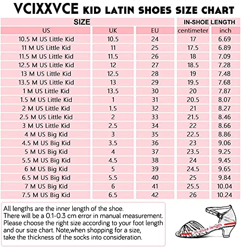 Vcixxvce Girls Ballroom Latin Dance Shoes Salsa Heels For Toddler Girls Youth Kids Low Heel Satin Tan Ballroom Shoes Women,3 M Us Little Kid #TOP5