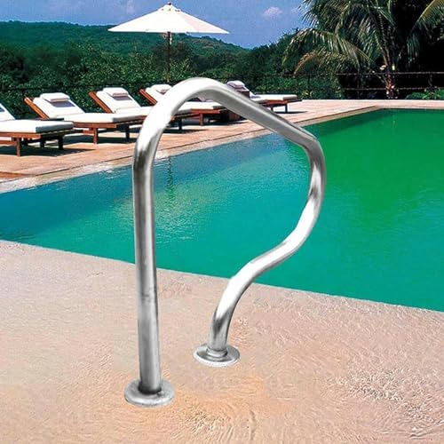 Pasamanos para piscina: barra de seguridad duradera para un fácil acceso y apoyo en piscinas interiores y exteriores