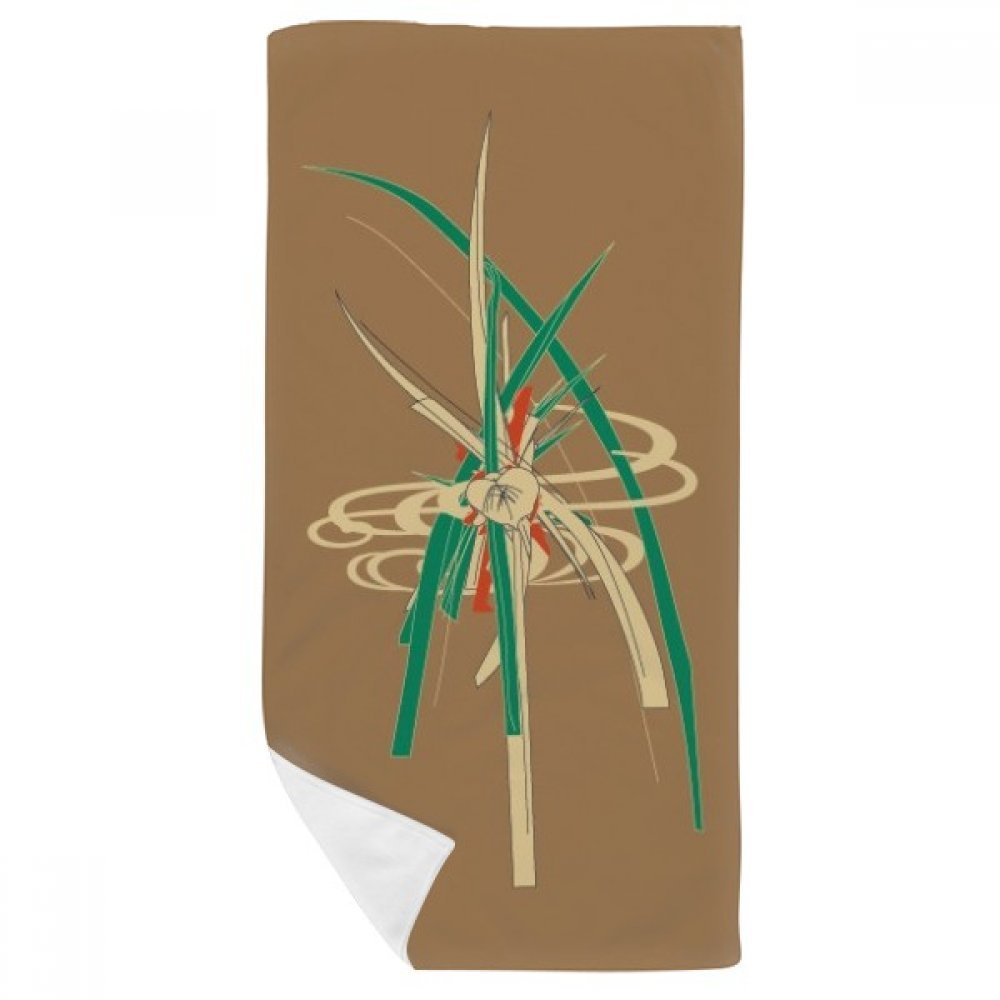 Serviette de bain japonaise douce pour apaiser les peaux sensibles