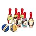 ADLIN Al Aire Libre Juguetes educativos, Juguetes de los niños Bowling Set, Espuma Bolos Juguetes, Juegos al Aire Libre de Interior Bolos for el Desarrollo Temprano/Deportes/Preescolar for niños /
