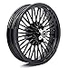 TOFR 19x2.5 16x3.5 Gloss Black Front Rear Rims Wheels 36 Fat Spokes For Harley Sportster Iron Nightster XL883N XL1200N 2010-2022 2011 2012 2013 2014 2015 2016 2017 2018 2019 2020 2021