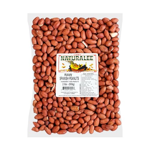 Naturalee Raw Whole Spanish Redskin Peanuts