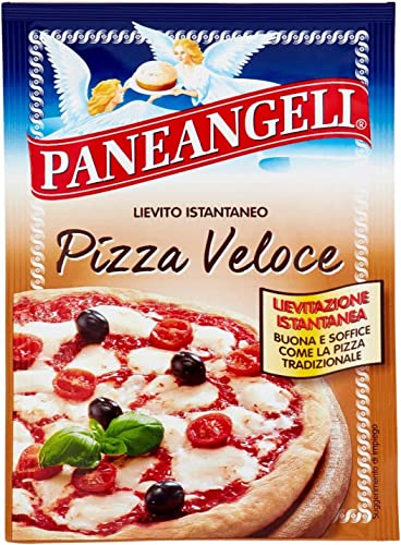 12 paneangeli Lievito Istantaneo Pizza Veloce istant levadura mezcla 26 g con levadura de cerveza deshidratada.