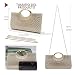 Imagen de Pahajim Bolsos de Fiesta y Ceremonia Bolso Noche Mujer Pequeño Bolso de Mano con Brillantes Pedreria Carteras Clutch para Boda Novia Banquete Galas
