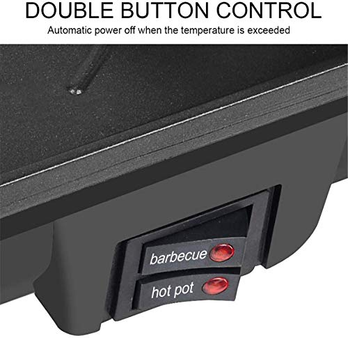 OSCCAR Raclette The Electric BBQ Grill And Hot Pot Easy To Clean Large Grill Area Machine Electric Stone Grill Cooks Professional Traditional Raclette Grill - Image 6