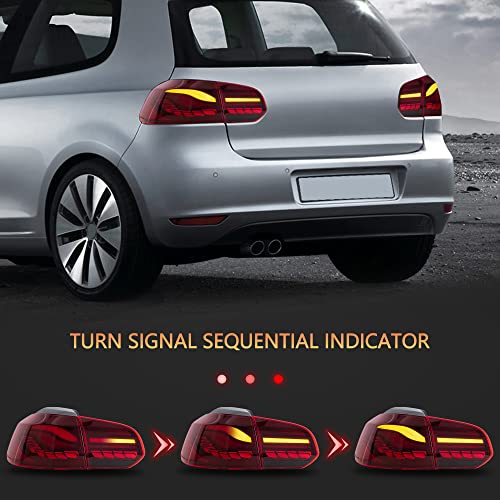 VLAND Full LED Fanali posteriori per Golf 6 MK6