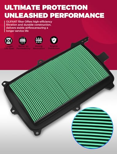 Image of 17215-HL6-A00 Air Filter for Honda Talon 1000 2019-2025 /Talon 1000R SXS1000 2019-21 /Talon 1000X 2019-21 /Talon 1000X-4 2020-2025 /17215-HL6-AA0