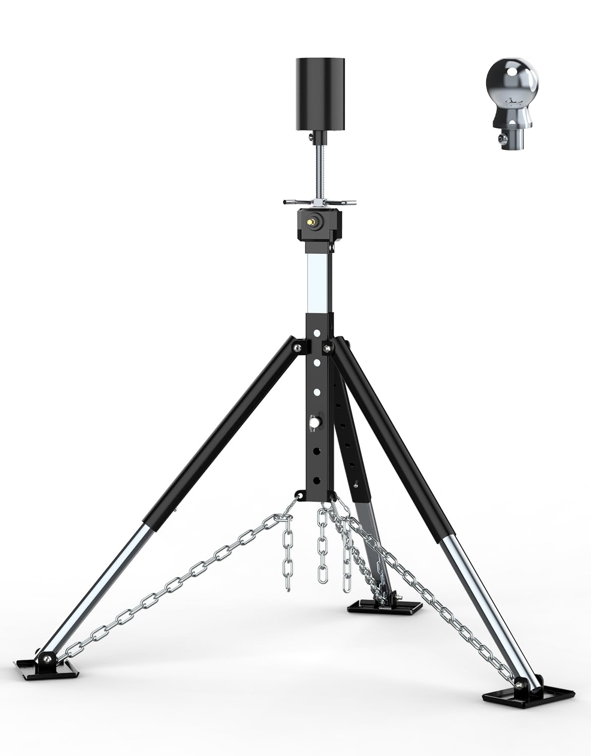Photo 1 of RV Gooseneck Camper 5th Wheel Tripod Stabilizer Jack Adjustable 22.8"-56.7"