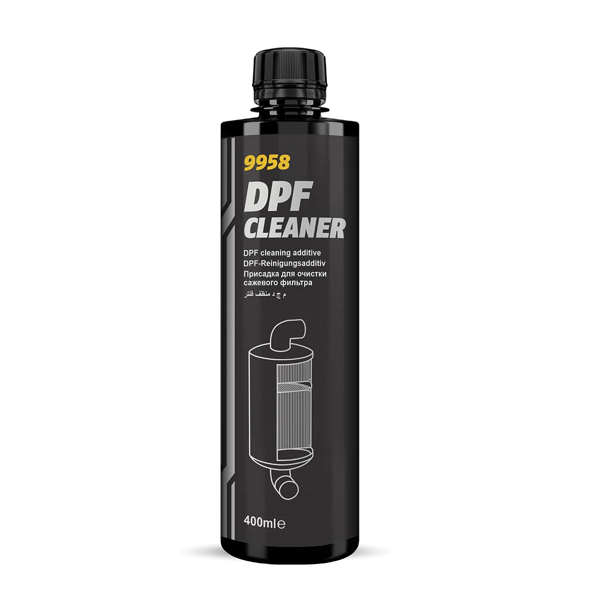 DPF Cleaner with Probe 500 ml Can Pack of 2