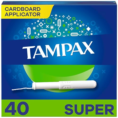 Tampax Cardboard Tampons Regular, 40ct