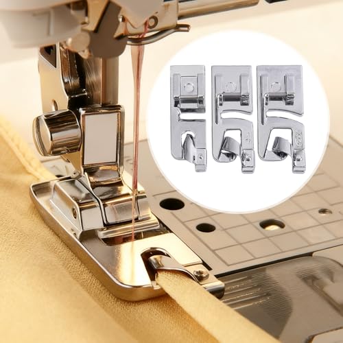 Set de 3 Pies para Máquina de Coser Rolled Hem Estrecho miniatura 5