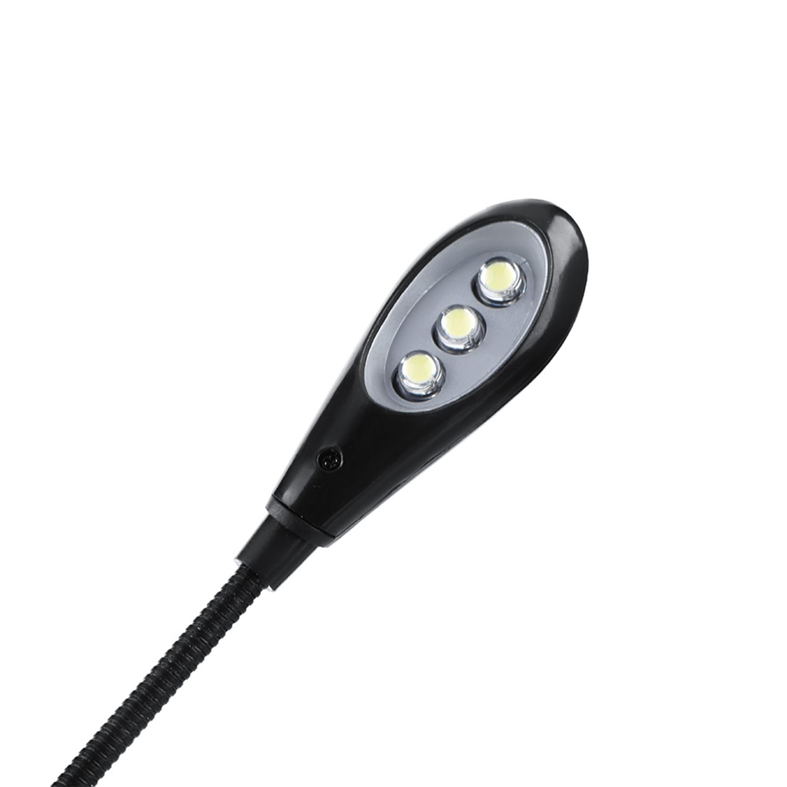 Ejoyous Z lampką LED, przenośną lampką do Czytania Z Podwójnym Regulowanym Ramieniem, Mini roboczą zasilaną Przez USB Z 6 lub 8 Koralikami LED do Czytania w Nocy i Używania Stojaka Nut (6 świateł)