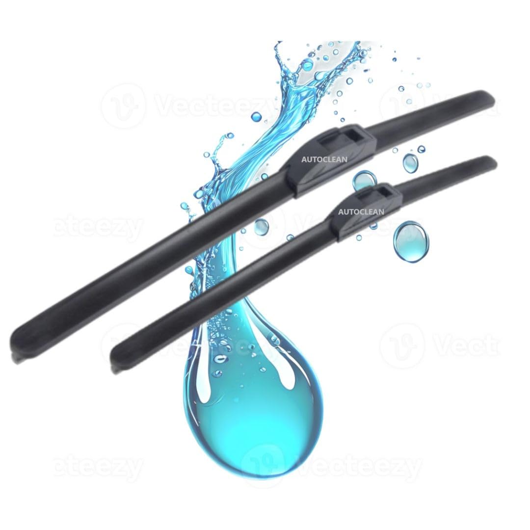 Autoclean Frameless/Soft Wiper Blade For Eeco,Versa (16+16) (Windshield Washer Tablet Free)