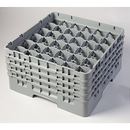 Camrack Glass Rack, W/4 Extenders, Full Size, 36 Compartments, 2-7/8'' Max. Dia., 8-1/2'' Max. (2 Pieces/Unit)