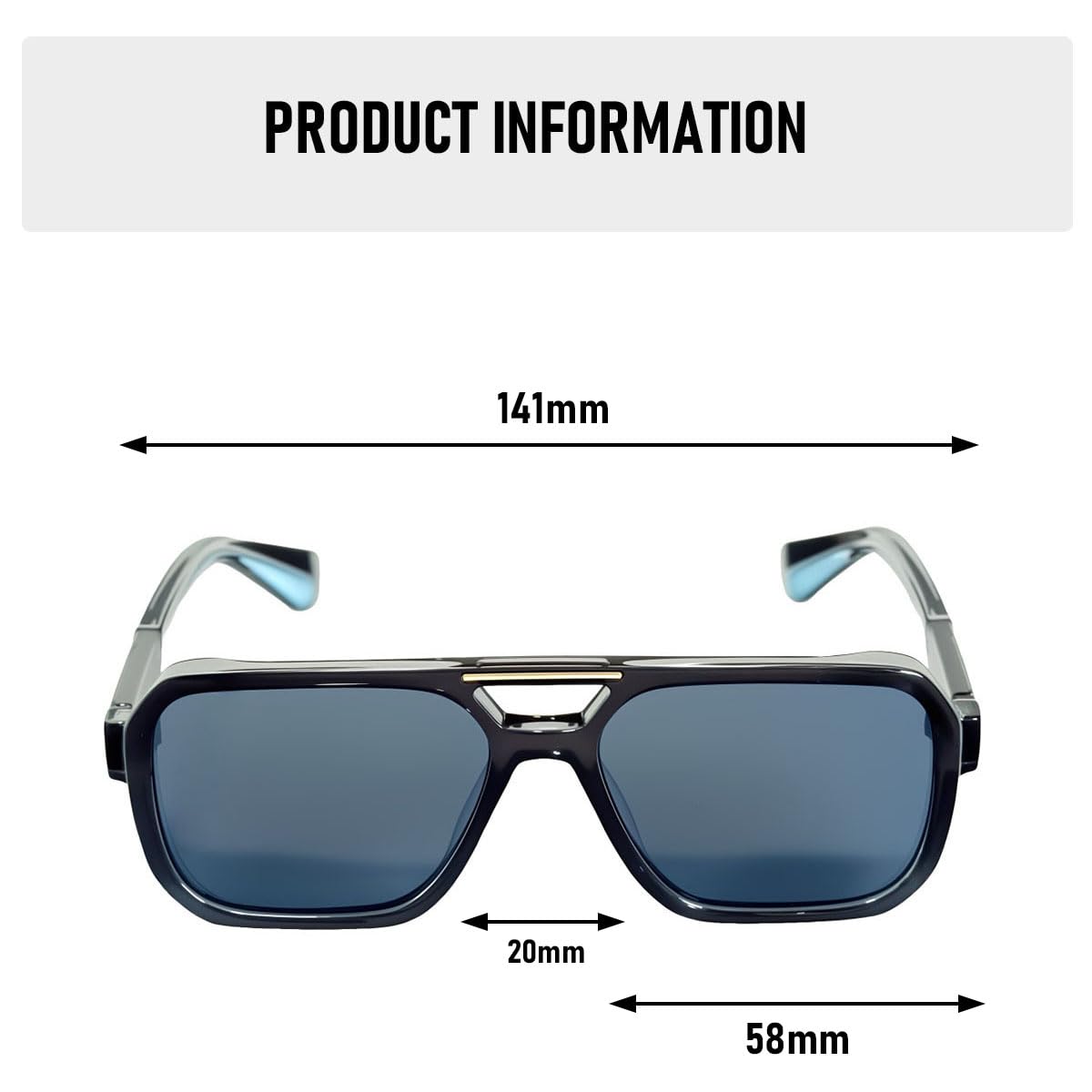 Occhiali da sole di lusso da donna con protezione UV400, occhiali da sole vintage da uomo