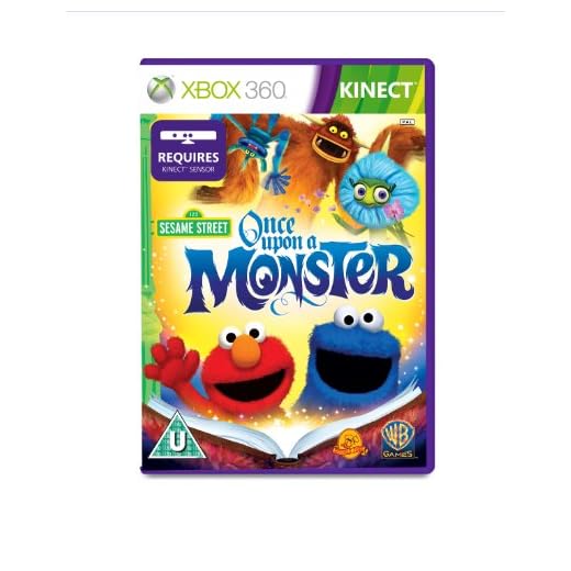 Kinect Sesame Street Once Upon A Monster Game XBOX 360