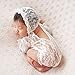 iSpchen Neugeborenes Baby Fotografie Requisiten Junge Mädchen Foto Spitze Prinzessin Kostüme Outfits Strampler Set Geburtstagsgeschenk Baby Kleidung Weiß