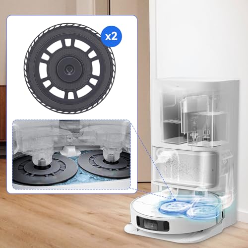 Image of Mop Pad Plate Accessories for Dreame L10s Pro Ultra Heat /L10s Ultra Gen2 /X30 Ultra /X40 Ultra /L20 Ultra /X40 Master /L40 Ultra,Mova E30 Vacuum Cleaner - Board Holder Replacement Mop Tray Part Attachment