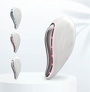 Sponsored Ad - Numour G.O.A.T Smart Electric Gua Sha Handheld Face Massager Machine For Facial | EMS Technology with LED Purple, Blue & Red Light Therapy for Face | Sonic Pulsations, Hot & Cold Massage | Anti-Aging, Acne Clearing, Skin Repair