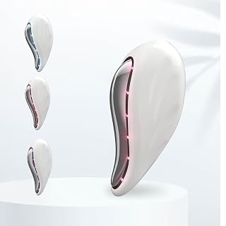Numour G.O.A.T Smart Electric Gua Sha Handheld Face Massager Machine For Facial | EMS Technology with LED Purple, Blue & Red Light Therapy for Face | Sonic Pulsations, Hot & Cold Massage | Anti-Aging, Acne Clearing, Skin Repair